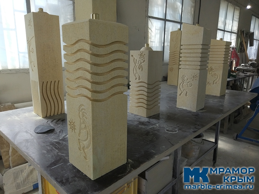 Фонтан из известняка Фонтан из известняка