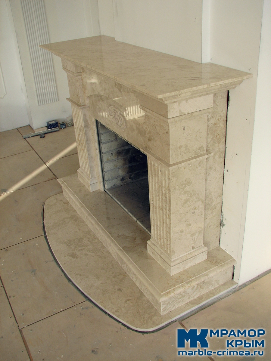 Мраморный камин Мраморный камин