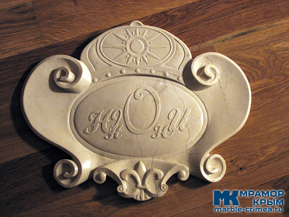 Картуш из камня Картуш из камня