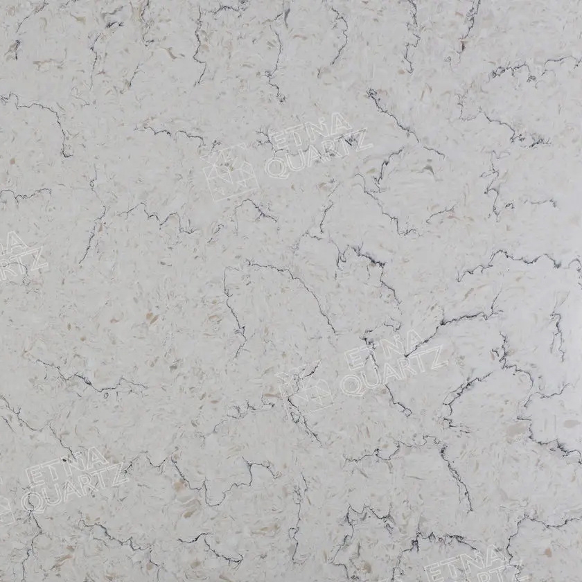 Кварцевый агломерат Etna Quartz Bianco Romano Кварцевый агломерат Etna Quartz Bianco Romano
