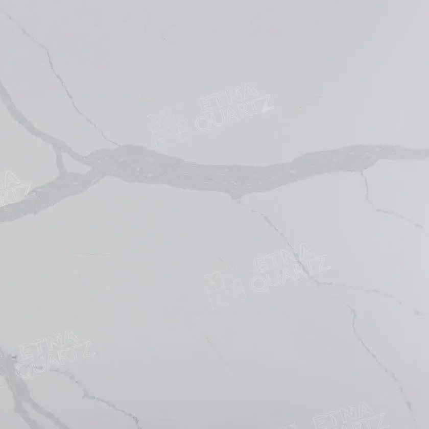 Кварцевый агломерат Etna Quartz Calacatta Santorini Кварцевый агломерат Etna Quartz Calacatta Santorini