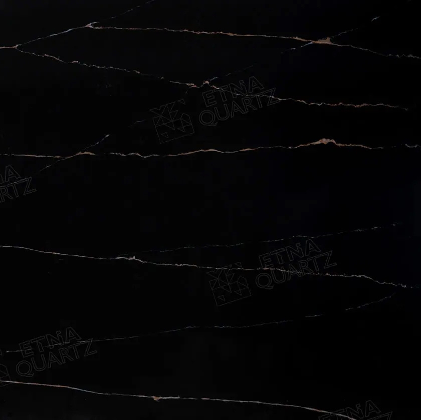 Кварцевый агломерат Etna Quartz Sahara Noir Кварцевый агломерат Etna Quartz Sahara Noir