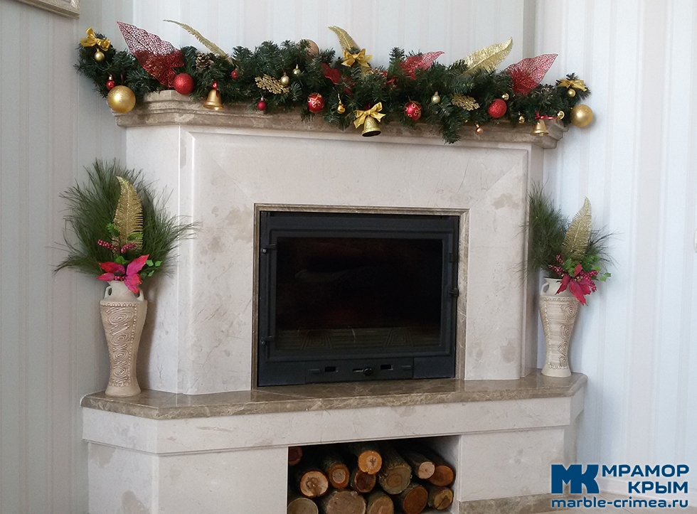 Купить мраморный камин в Севастополе Купить мраморный камин в Севастополе