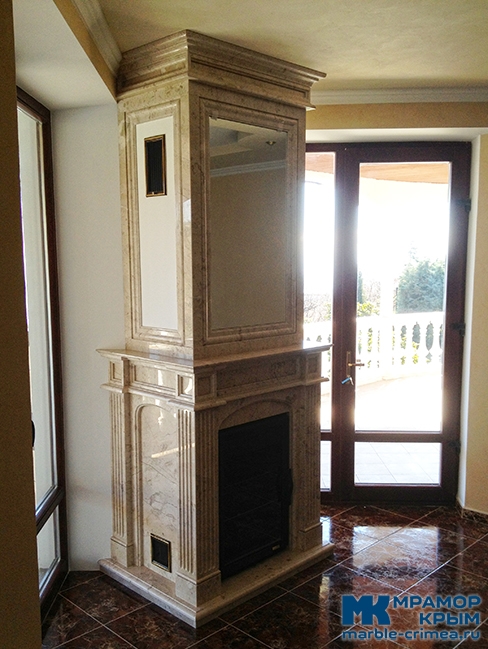Портал для камина в классическом стиле Портал для камина в классическом стиле