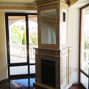 Портал для камина в классическом стиле Портал для камина в классическом стиле