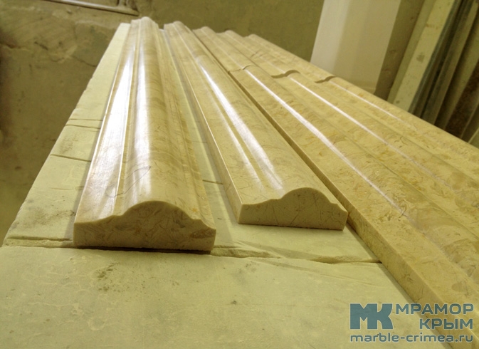 Молдинги и багеты из мрамора Молдинги и багеты из мрамора