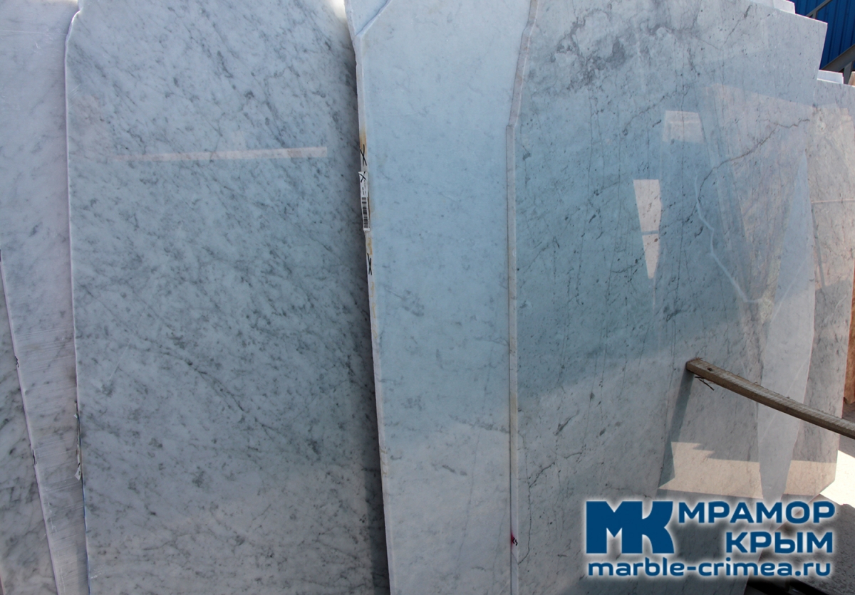 Мрамор Bianco Carrara Мрамор Bianco Carrara