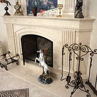 Угловой камин. Портал Угловой камин. Портал