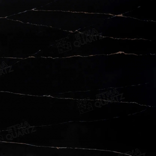 Кварцевый агломерат Etna Quartz Sahara Noir
