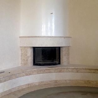 Облицовка камина камнем Облицовка камина камнем