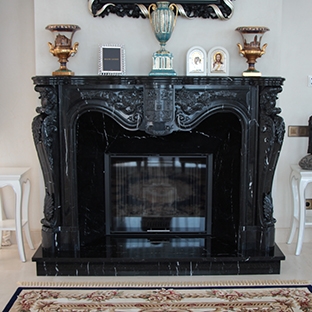 Камин стиля эпохи Людовика XV Камин стиля эпохи Людовика XV