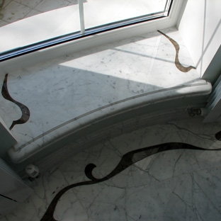 Мраморные подоконники в стиле модерн Мраморные подоконники в стиле модерн