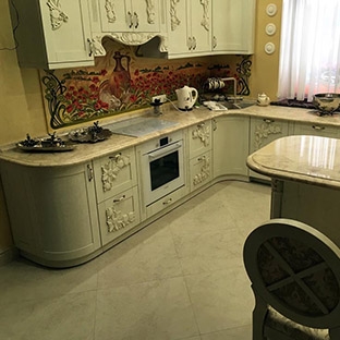 Мраморная столешница на кухню Мраморная столешница на кухню